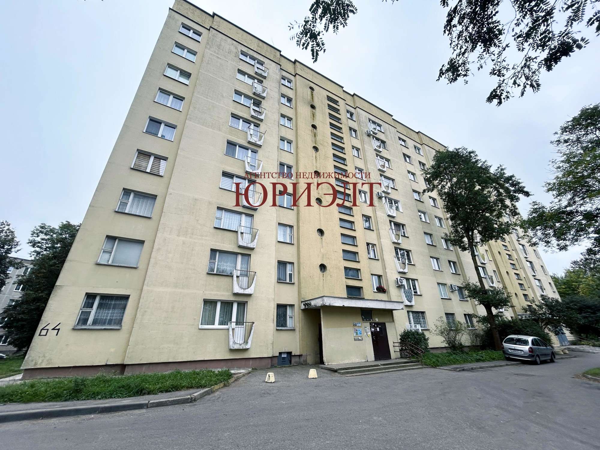 Квартира 56,9м.кв., комнат 2, Отличная (1976)