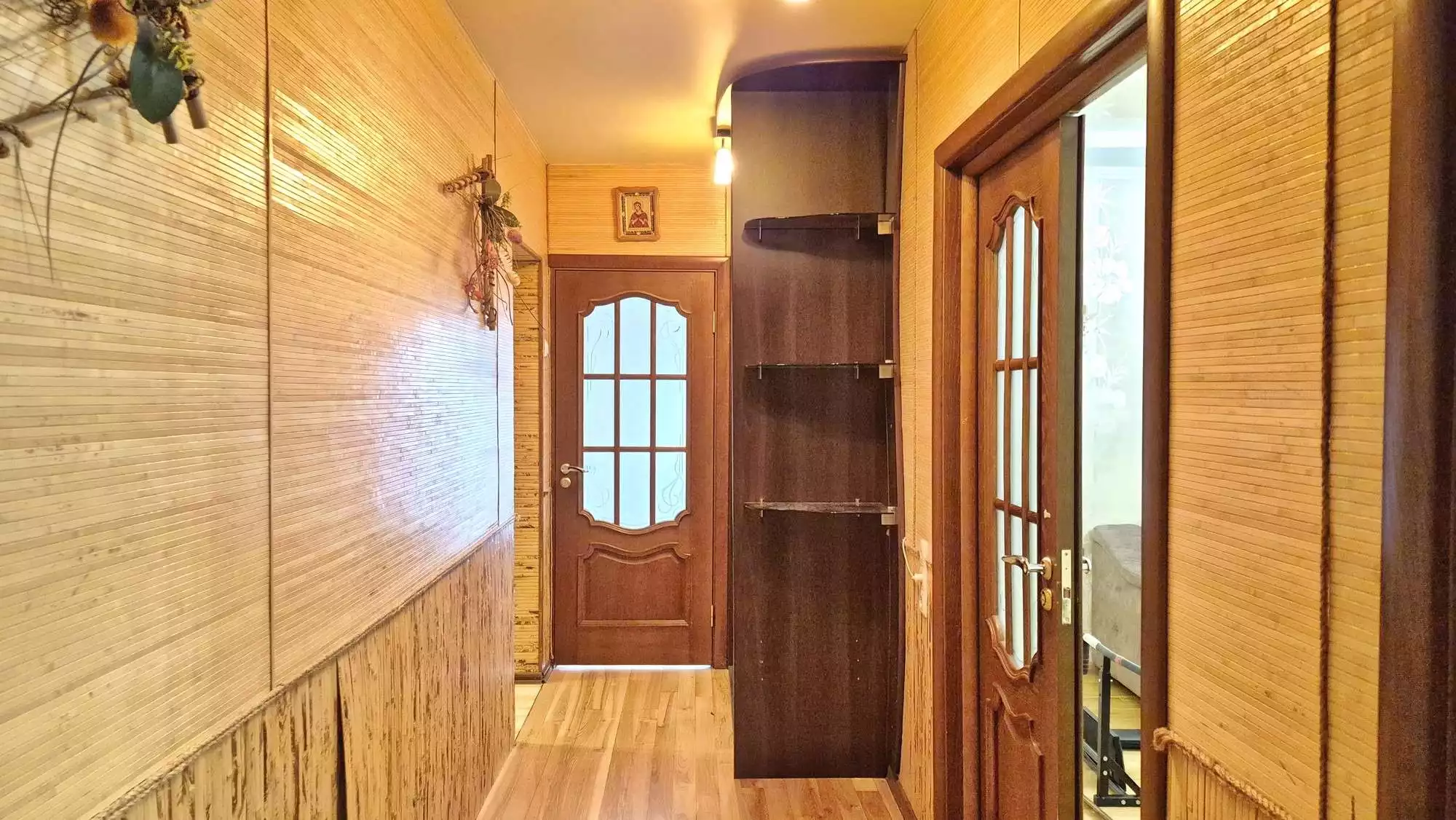  60,9м.кв., комнат 3, Есть