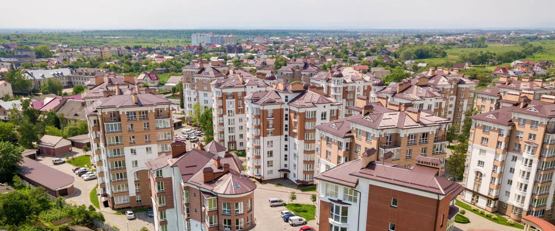 Многоквартирные жилые дома в Минском районе